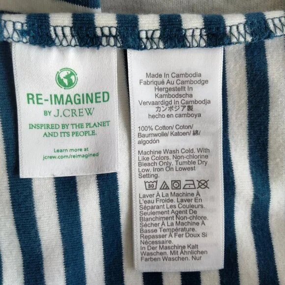 J. Crew Perfect-Fit Striped Ringer Tee - Picture 4 of 5